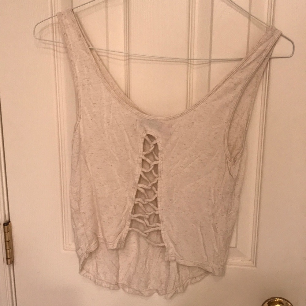 Free People Beach cropped tank